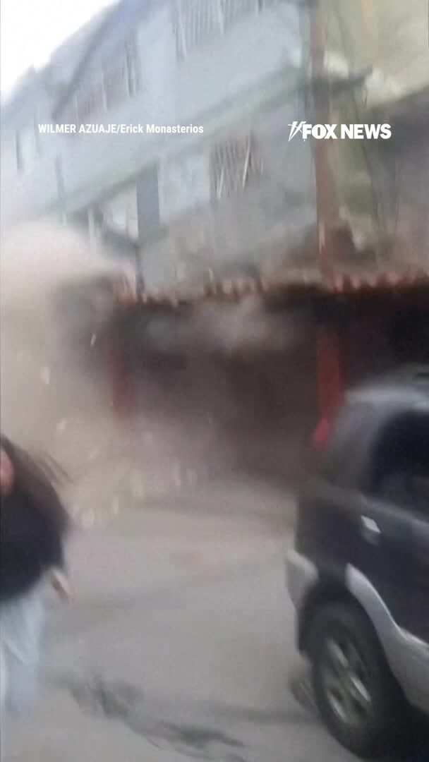 Over a hundred people are dead after two powerful earthquakes devastated Venezuela, with officials warning the death toll is expected to rise. Dramatic video shows a home collapsing in El Junquito as terrified residents run for cover. Rescue crews are still searching collapsed buildings after the 7.2 and 7.5 magnitude quakes struck Wednesday evening, prompting a nationwide state of emergency.