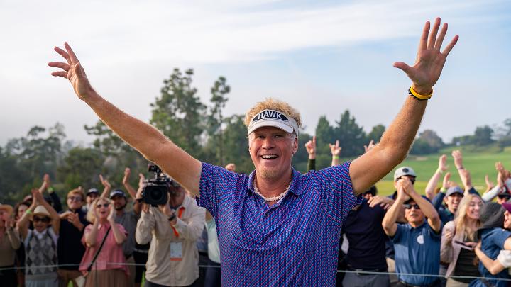 They call him The Hawk. He's a golfer. The greatest golfer in the world. The Hawk, a new comedy series starring Will Ferrell, premieres July 16.