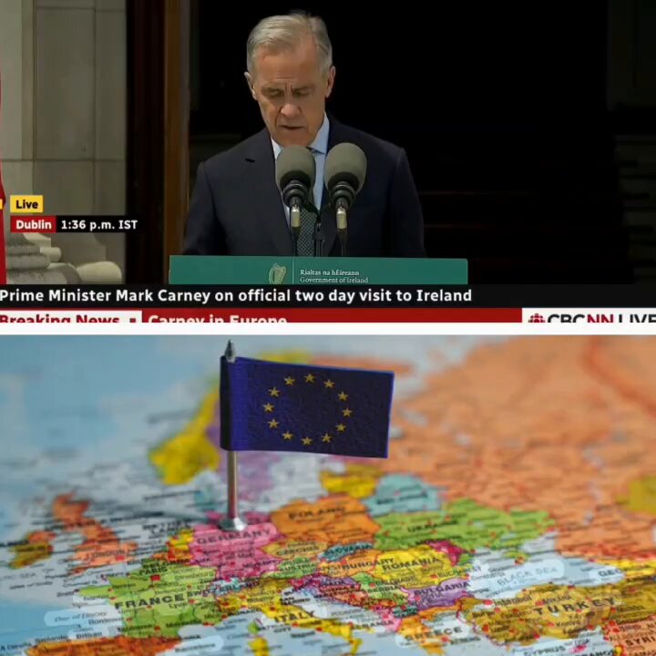 PM Mark Carney: "The new world order will be built from Europe. Canada is the most European of non-European countries, and we are transforming our cooperation with the EU ... In a more dangerous and divided world, Canada has chosen to build and work in partnership with Europe."