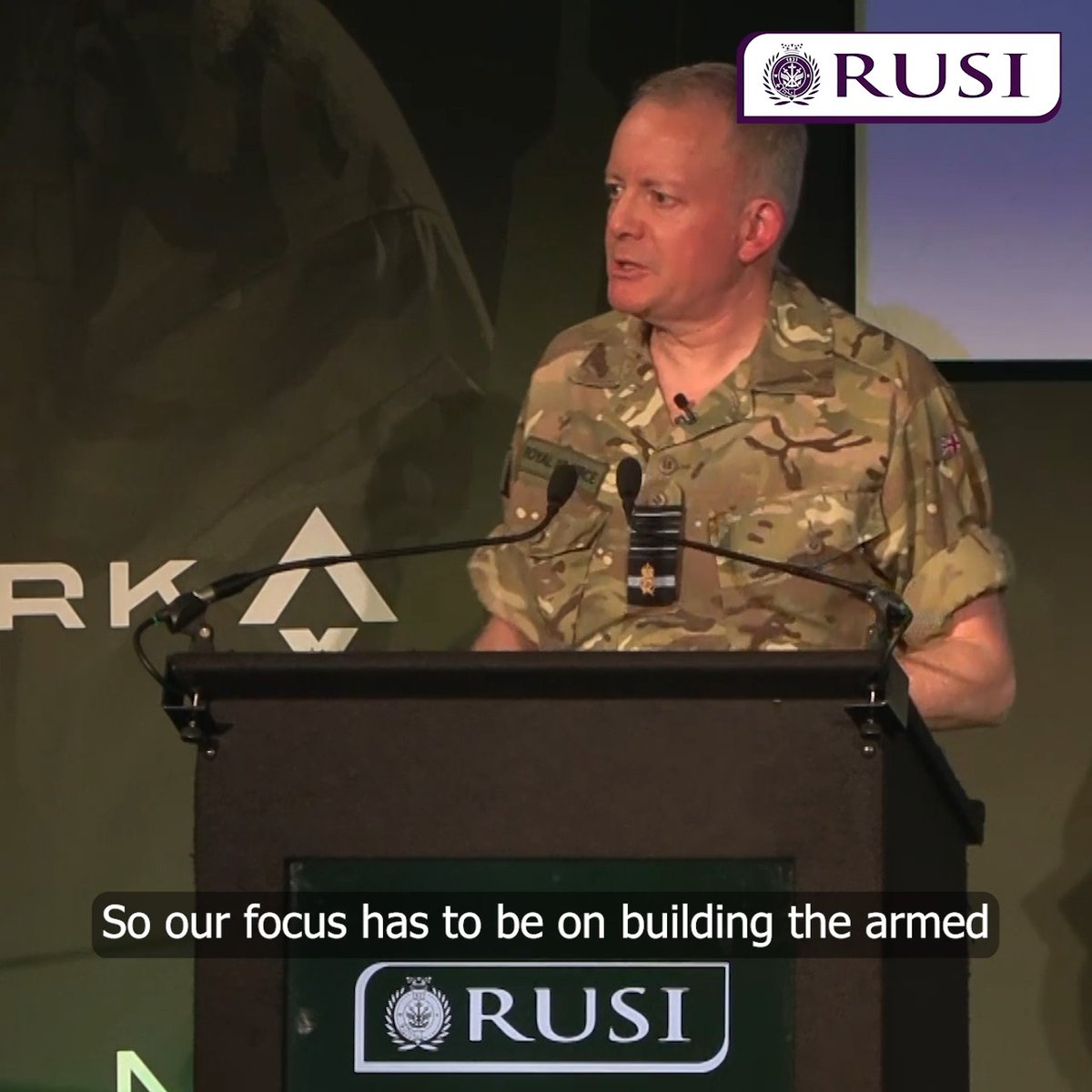 'our focus must be on building the armed forces that stop [wars] from starting.' In this clip from the RUSI Land Warfare Conference 2026, Chief of the Defence Staff (Chief of the Defence Staff), Air Chief Marshal Sir Richard Knighton (AM Richard Knighton) discusses the role of credible military capability in deterring conflict and safeguarding national security. Watch the full keynote address here: