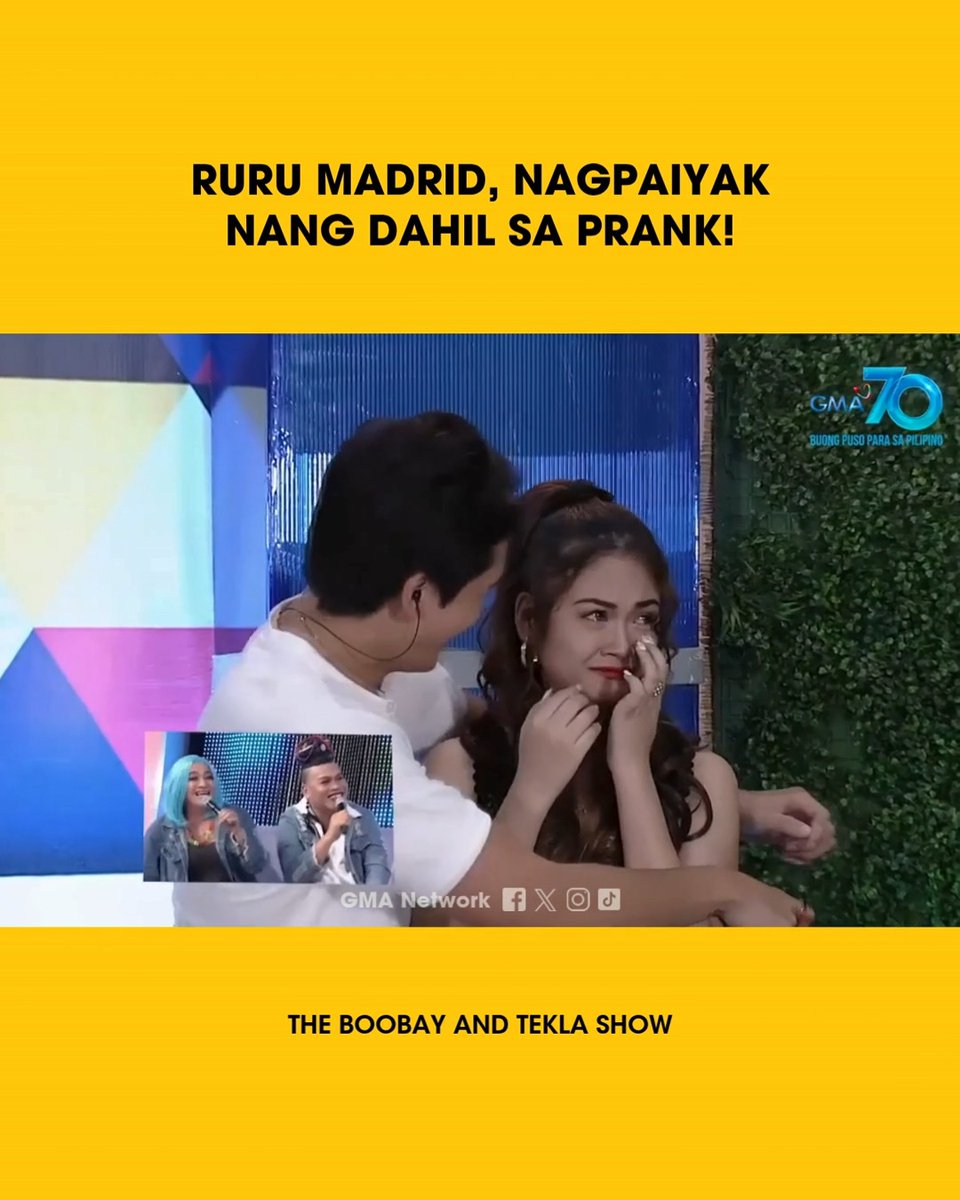 #TBATS #KapusoFeels: Ok lang 'yan teh at least nayakap ka ni Ruru! ๐ For #TBATSOnTheGo updates, bumisita lang sa