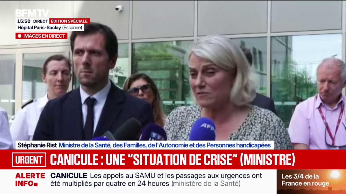 Comment voulez-vous que ça se passe bien alors que Macron a confié la gestion de la canicule à ces deux débiles ?