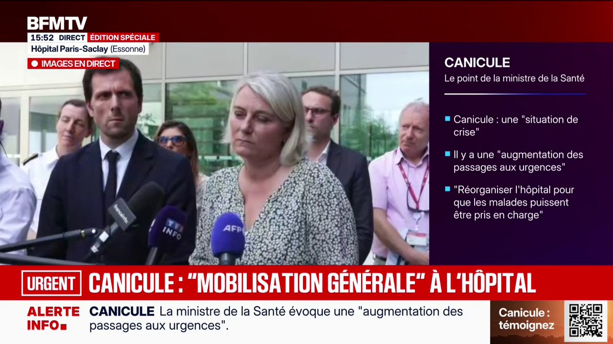 Canicule: "La climatisation partout n'est pas forcément indispensable", affirme la ministre de la Santé