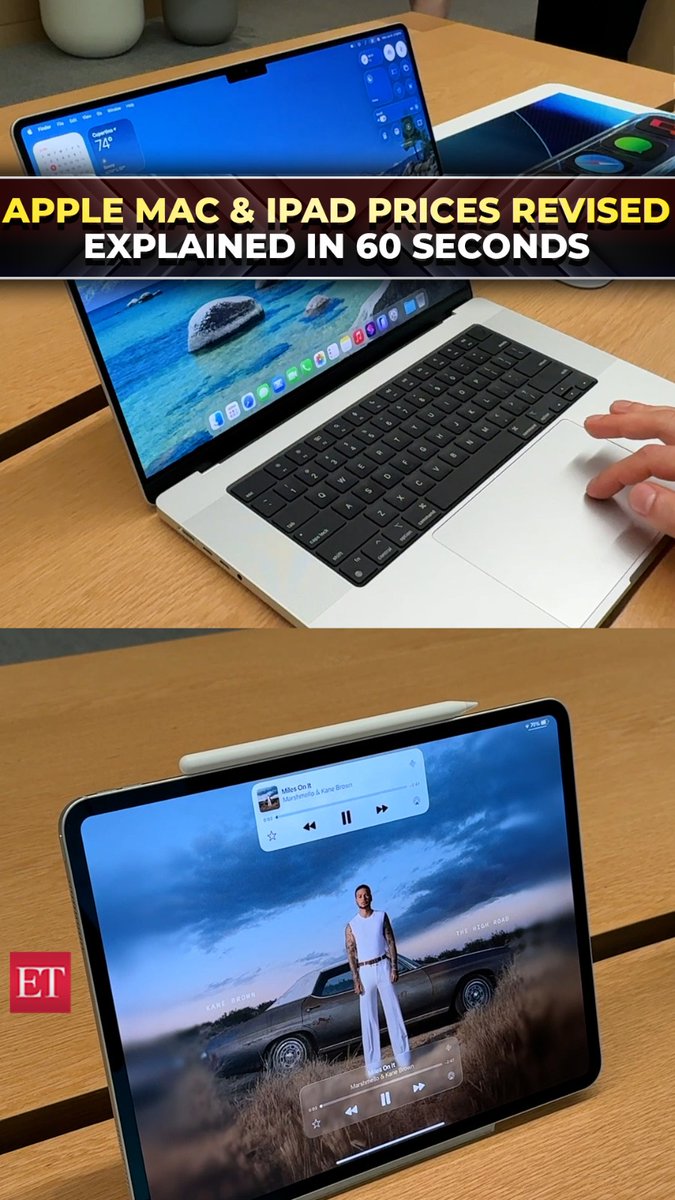 New MacBook &amp; iPad Prices | Apple Hikes Prices in India