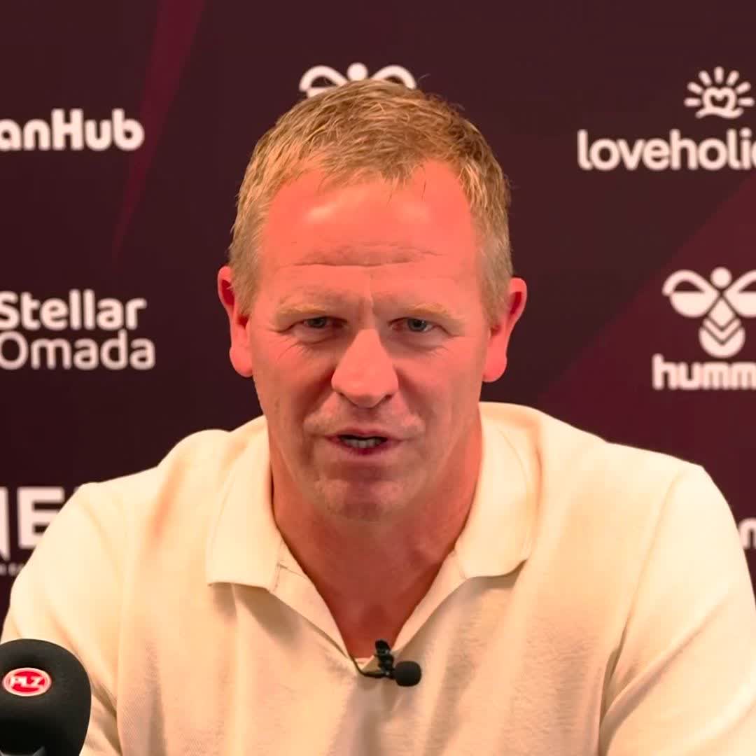 "It feels amazing" 😍 New Hearts boss Wouter Vrancken - Belgian football's manager of the year - speaks to the media for the first time after departing Sint-Truiden.