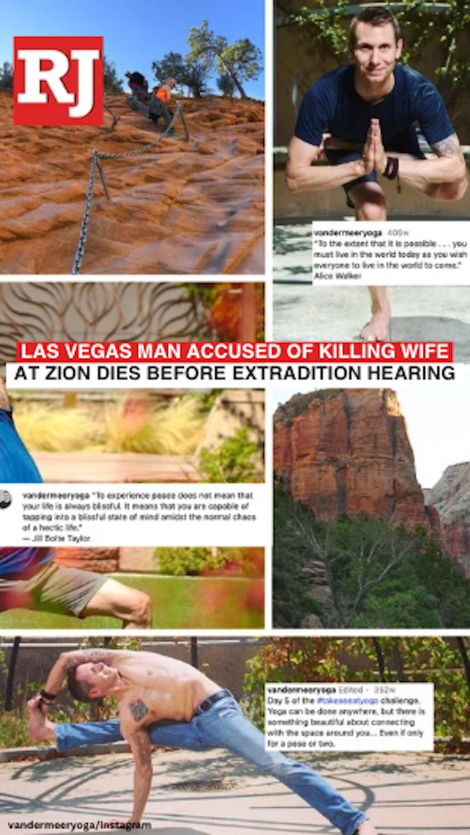 DEVELOPING: The Las Vegas man accused of killing his wife at Zion National Park two decades ago has died, a judge said Thursday. UPDATES: