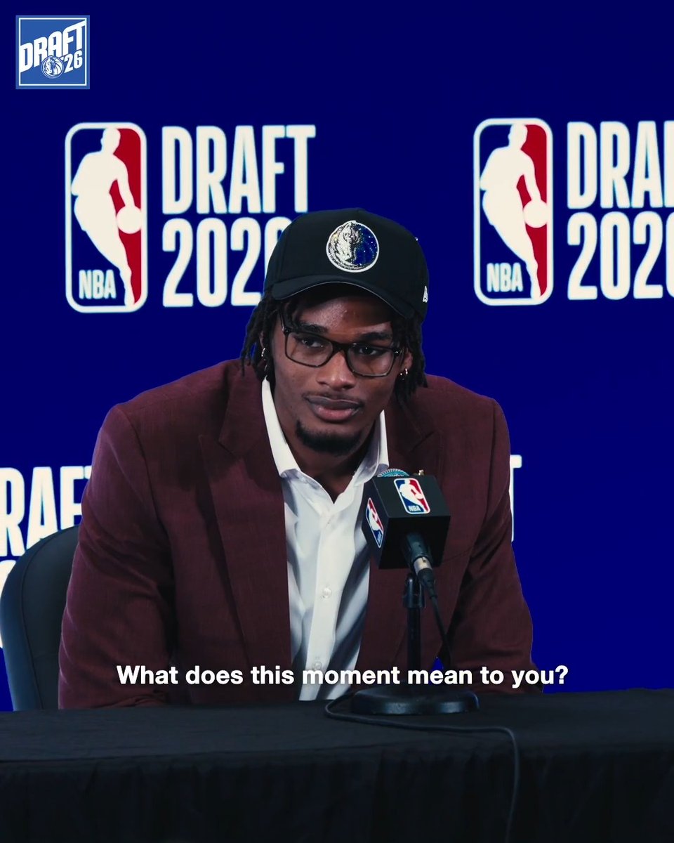 Busy night in Brooklyn ✨ #MavsDraft26