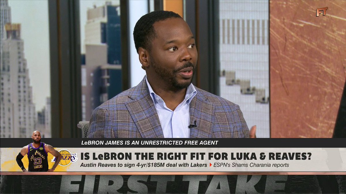 "You have to start building this team around Luka Doncic. ... You need defense." —Vincent Goodwill on what could be next for the Lakers after signing a max deal with Austin Reaves 💰