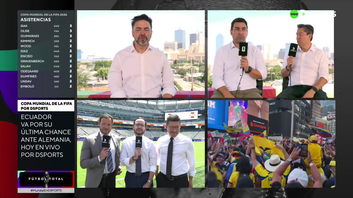 ¿ECUADOR NECESITA UN MILAGRO PARA CLASIFICAR? A la Tricolor solo le sirve ganar frente a Alemania para seguir con chances de meterse en 16vos de final. #FutbolTotal #MundialEnDSPORTS #FIFAWorldCup