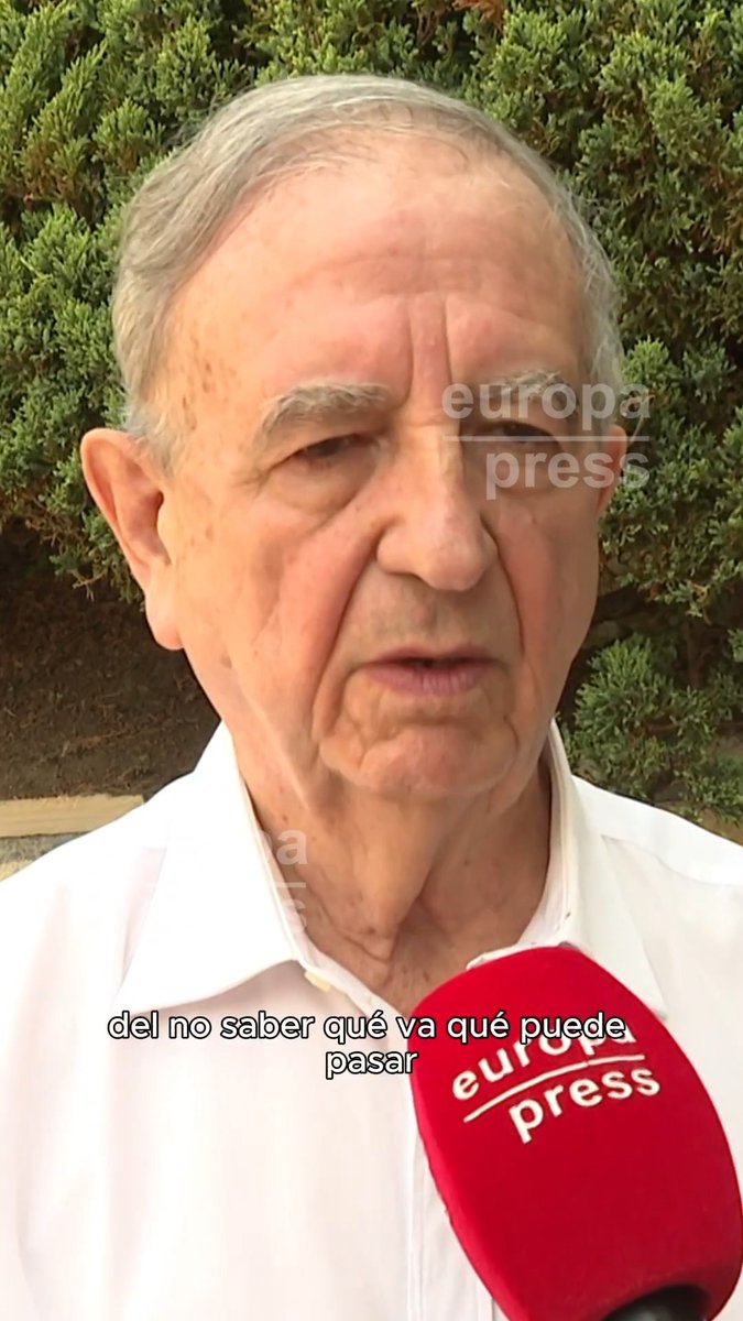 Anasagasti valora la situación en Venezuela, donde ha fallecido Alazne Solabarrieta, la prima de su mujer: "Yo viví un terremoto en Caracas en el año 67. Mi impresión fue: ¿Y ahora que pasa? Es la angustia del no saber qué puede pasar"