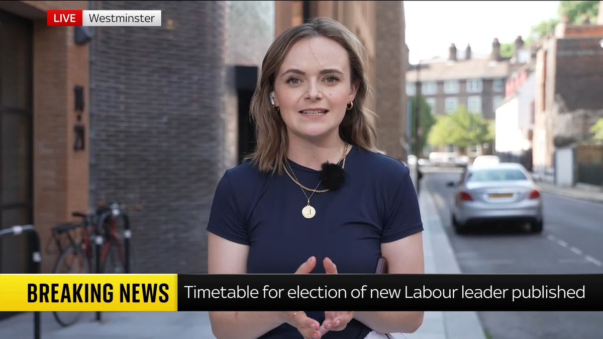 BREAKING: Labour's National Executive Committee has announced the timetable for selecting a new party leader. If there is only one candidate, Andy Burnham would be announced as leader on 17 July, paving his way to become PM. Latest: 📺 Sky 501 & YouTube