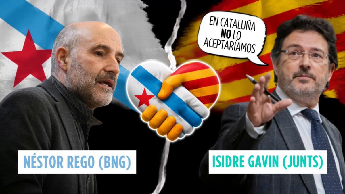 El nacionalismo e independentismo gallego dice 𝐒𝐈 a la transferencia para Galicia de la AP-9 en unas condiciones tan malas que hasta los nacionalistas catalanes admiten que para Cataluña dirían 𝐍𝐎. 🤔 ¿A qué juega el BNG?