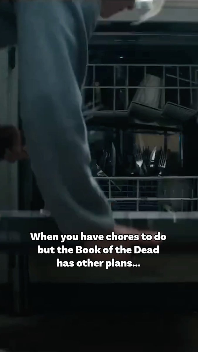 House chores will never be the same 💀🔥 Get tickets to see EVIL DEAD BURN, opening 7/10 at AMC Theatres.