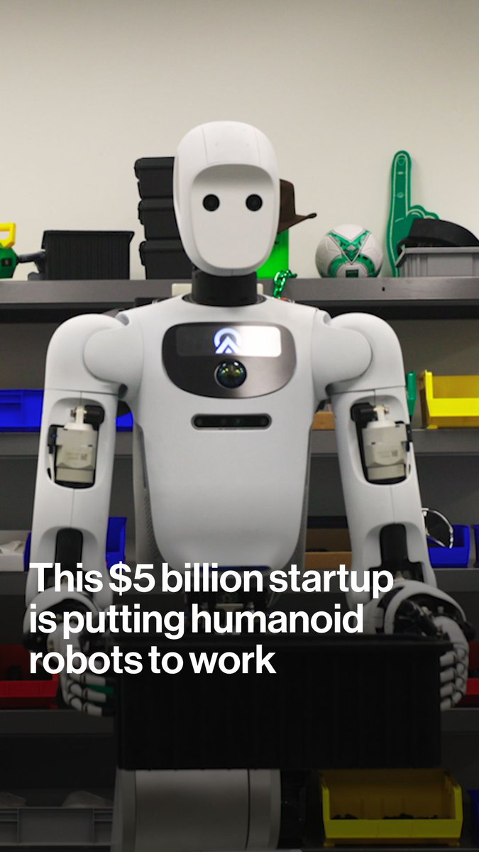 A $5 billion startup is putting humanoid robots to work in Texas. Joshua Brustein explains what it could mean for the potential of a machine-powered future