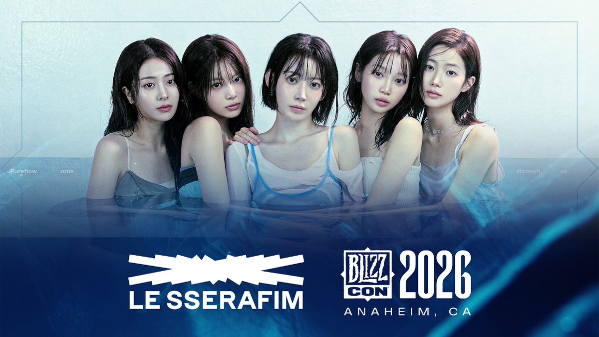 New #Overwatch x LE SSERAFIM Vol. 3 Collab? 🎤 @LE_SSERAFIM RETURNS TO #BLIZZCON 2026 Ahead of their upcoming U.S. tour, it’s going to be a “Perfect Night” when LE SSERAFIM returns to BlizzCon 2026 🎵 ✨ #LESSERAFIM