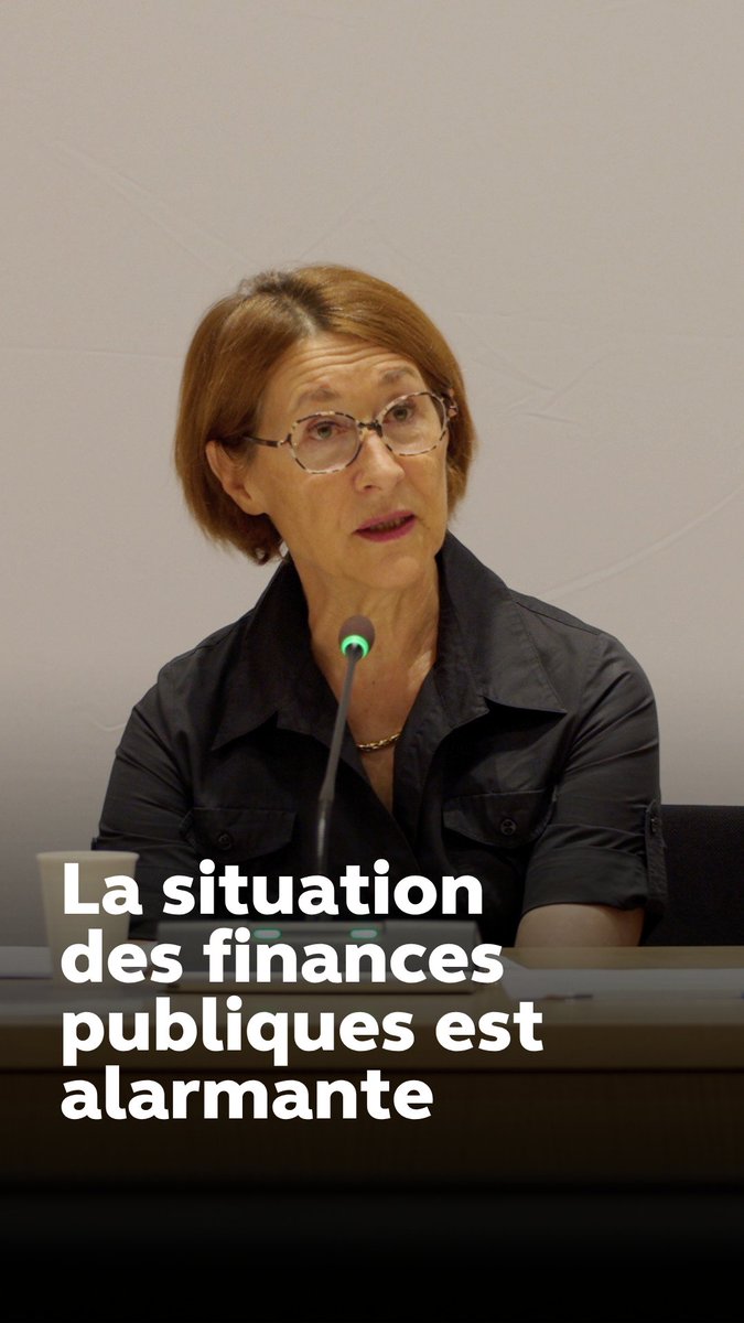 🎙️ “L’étouffement par la dette n’est pas un risque, c’est déjà la réalité de nos finances publiques.“ La présidente de la première chambre de la Cour des comptes présentait ce matin le rapport sur la situation des finances publiques. 🔗A consulter ici ➡️