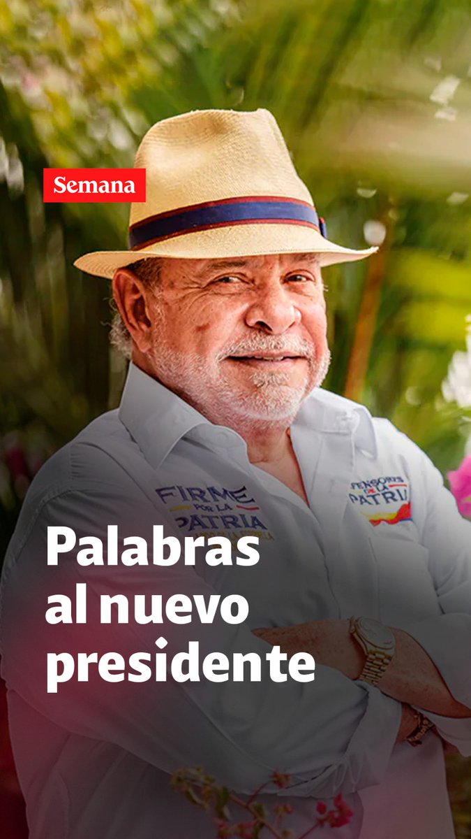 Este fue el consejo que le dio Abelardo de la Espriella Juris a su hijo, el presidente electo Abelardo De La Espriella, en la ceremonia de entrega de la credencial al nuevo mandatario por parte del CNE: "Debe rodearse de personas honestas".