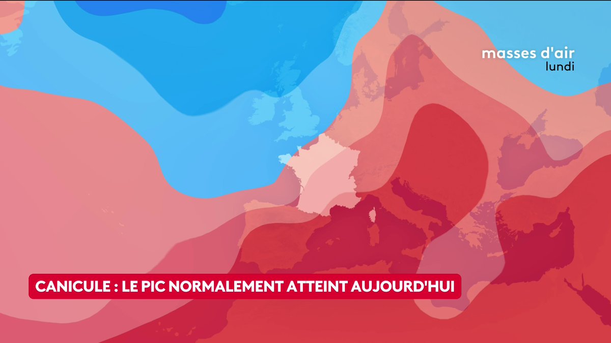 🔴 🗣️ "La canicule ne fait que se déplacer, elle quitte les frontières hexagonales mais concerne directement maintenant tous nos voisins européens", détaille Sébastien Thomas, journaliste météo-climat à France Télévisions. #ToutEstPolitique #Canal16