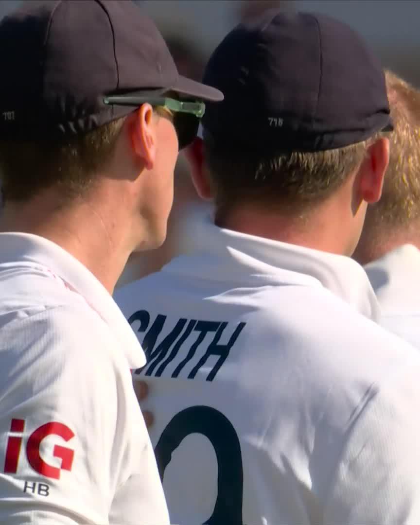 Ben Stokes breaks the 317 runs opening partnership between Latham and Conway.