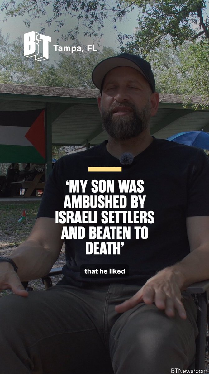 Sayfollah Musallet was a son, a brother, and the owner of an ice cream shop in the thriving Palestinian-American community of North Tampa, Florida. On July 11, 2025 Musallet was ambushed by Israeli settlers while visiting his family in the occupied West Bank and brutally beaten to death. He was only 20 years old. BT sat down with Musallet's father Kamel at a Nakba Day community event in Tampa.