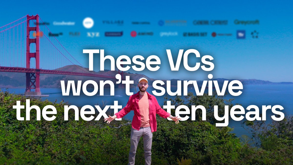 If hundreds of AI startups are failing.. what’s happening to their VCs? 😬 Learnings from our research in the video + VCs most likely to be affected up on Gutcheck