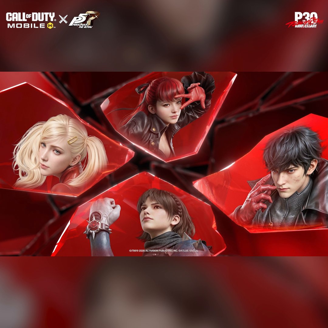 Pick up iconic Operators from Persona 5 Royal in The Phantom Thieves of Hearts Series Armory! 🃏 Cipher - Joker 😸 Scylla - Panther 👑 Alias - Queen 🗡️ Urban Tracker - Violet