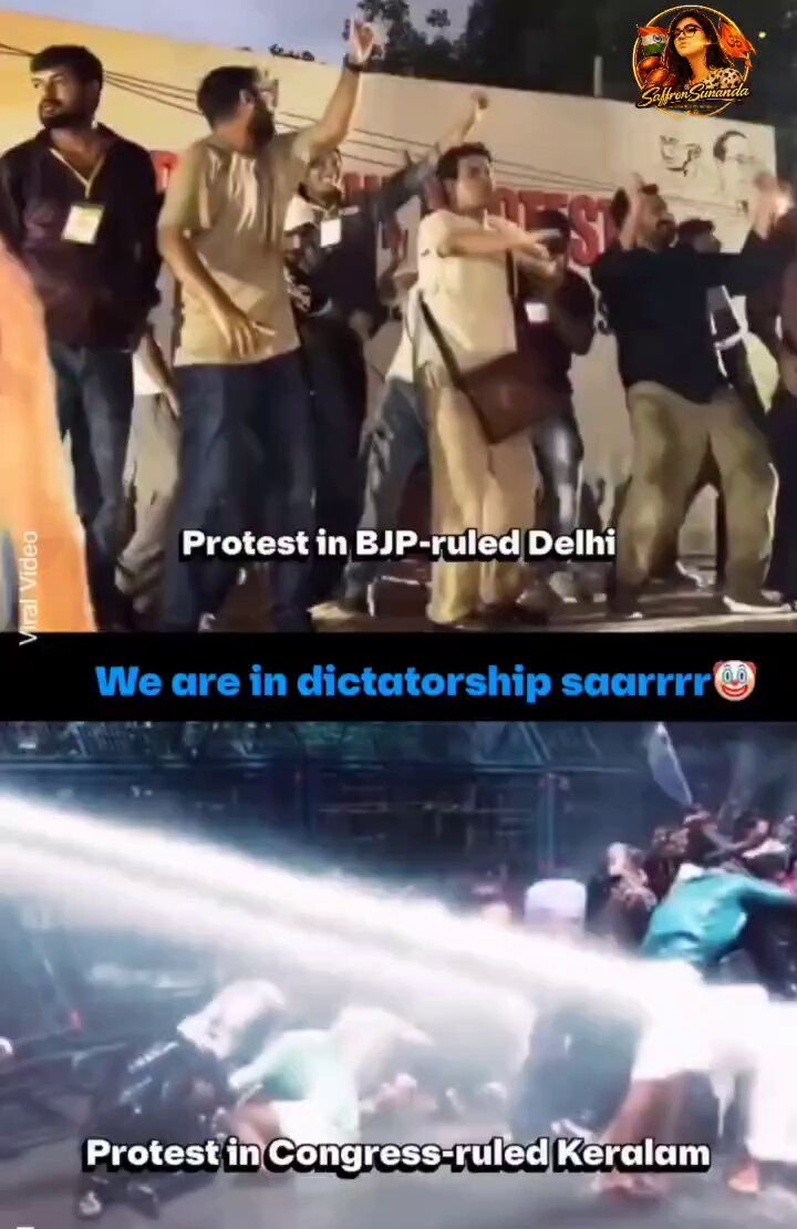 Where is the Dictatorship Abhijeet Dipke ? Why not comment on the Kerala Government? Shameless Cockroach Janta Party!!