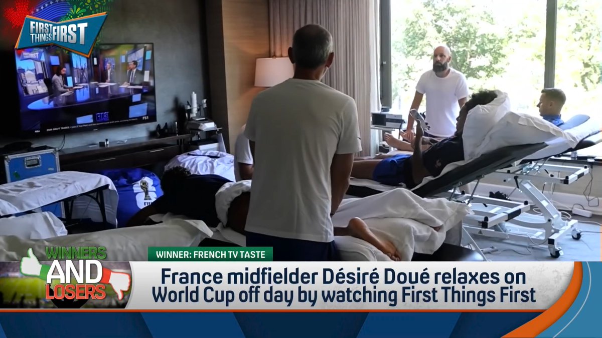 “Maybe they saw my video rooting for France like turn this on!” 😅🤣 Thanks for watching Equipe de France ⭐⭐ 🇫🇷 nick wright | Wildes | Chris Broussard