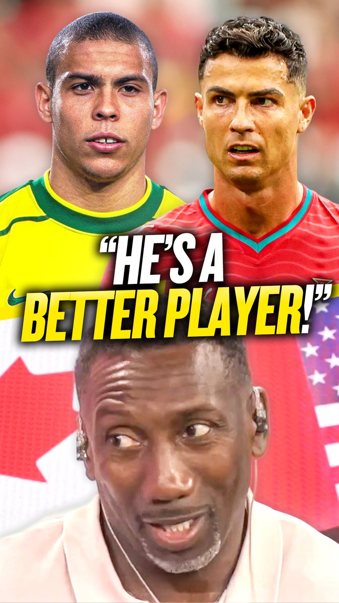 🇧🇷 "He's a better player!" 🪄 "He's just incredible!" Who's better, CR7 or R9? #fifaworldcup