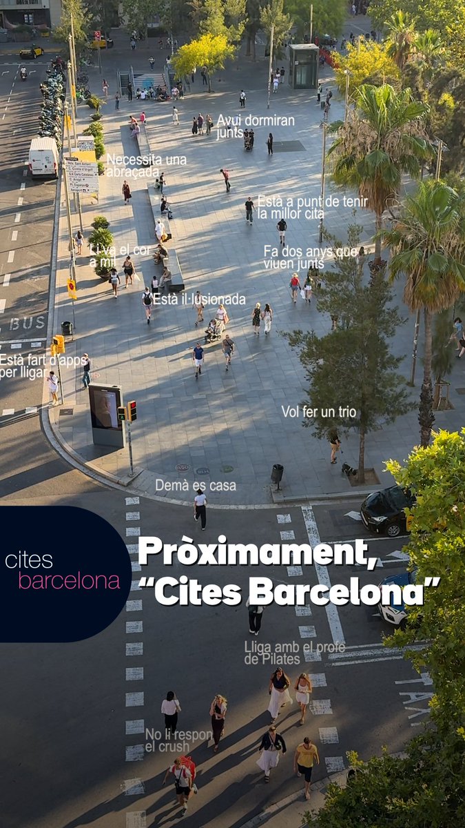 💌✨💝 Pròximament, nova temporada de #CitesBarcelona3Cat