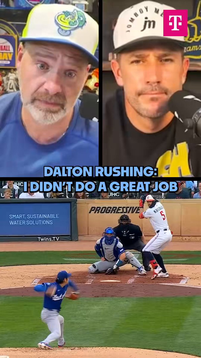 Dalton Rushing turned a bad moment into one of his best with his words after his rough game