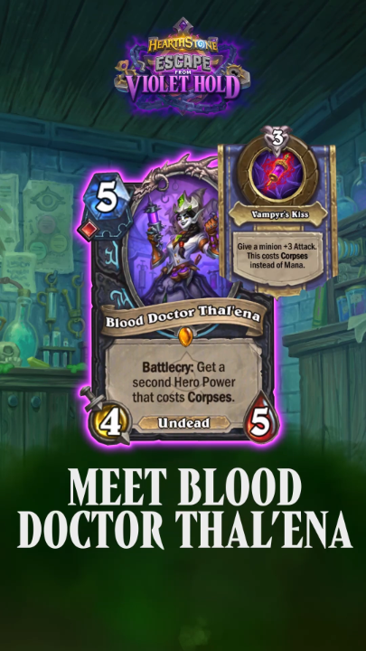🧟♂️🧟♂️🧟♂️ Ghouls, ghouls, ghouls, and... MORE GHOULS! 🩸 Summon ALL the ghouls and power 'em up with the new Death Knight Legendary Blood Doctor Thal'ena!