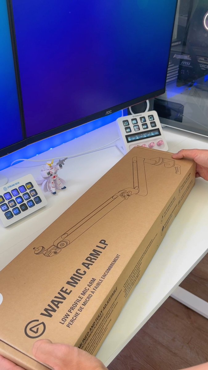 This is the Mic Arm you've been looking for.