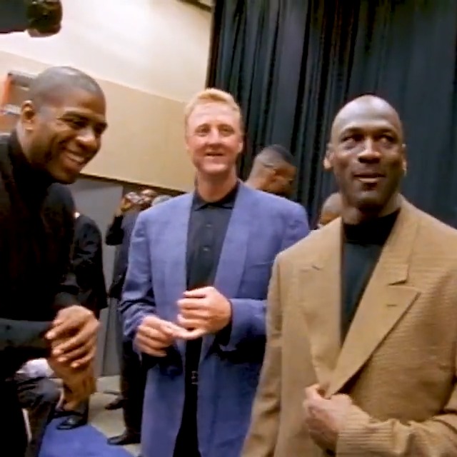 You know it was a special day when that much basketball greatness was in one place... we'll never witness anything like it again.(1997)