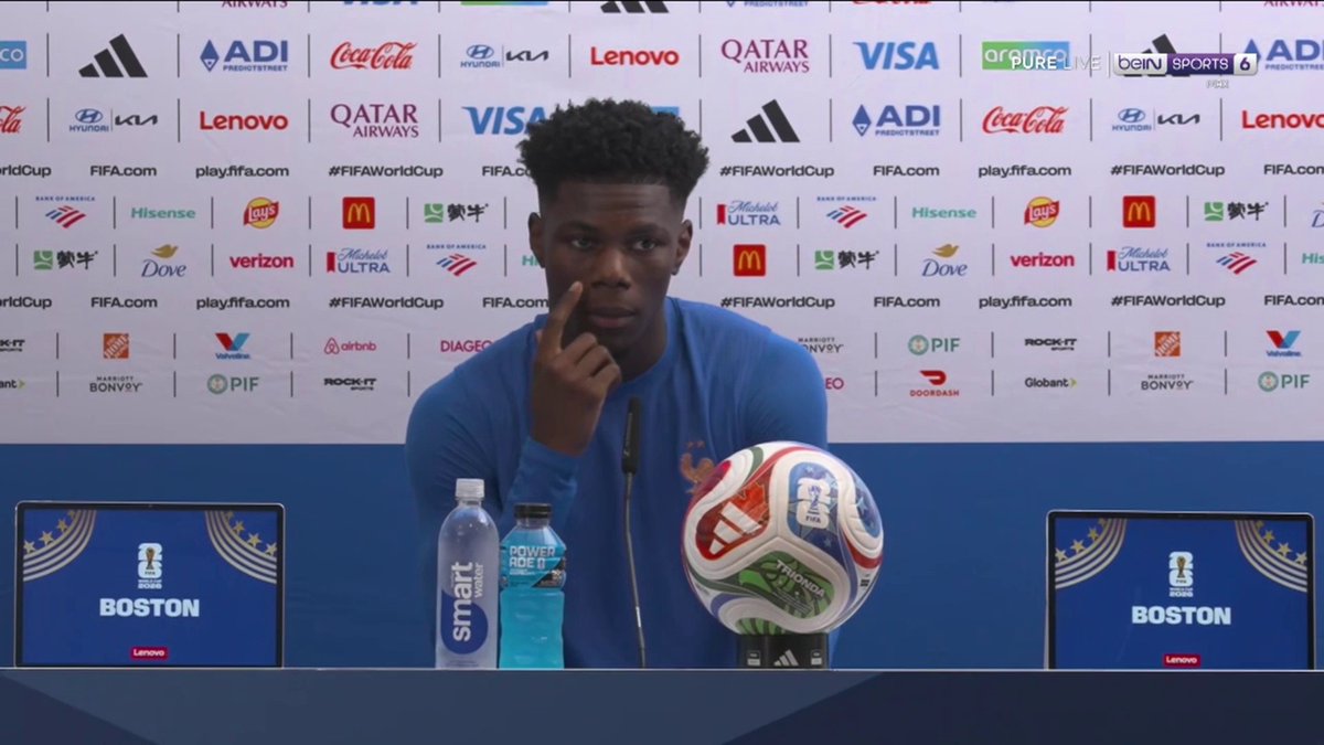 🚨 Aurélien Tchouameni 🇫🇷 : « C’est UNE AUBAINE de pouvoir avoir Kylian Mbappé avec nous ! 🤩 »