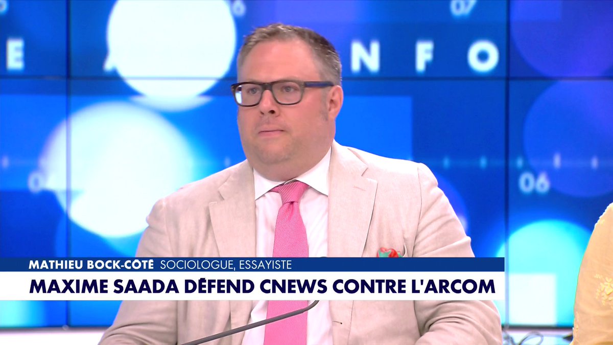 «Maxime Saada défend CNEWS contre l'Arcom» : l'édito de Mathieu Bock-Côté, dans #Facealinfo