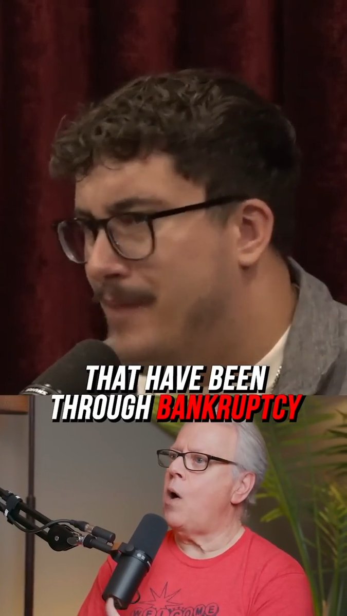 Joe Rogan Explains The Problem With BANKRUPTCY