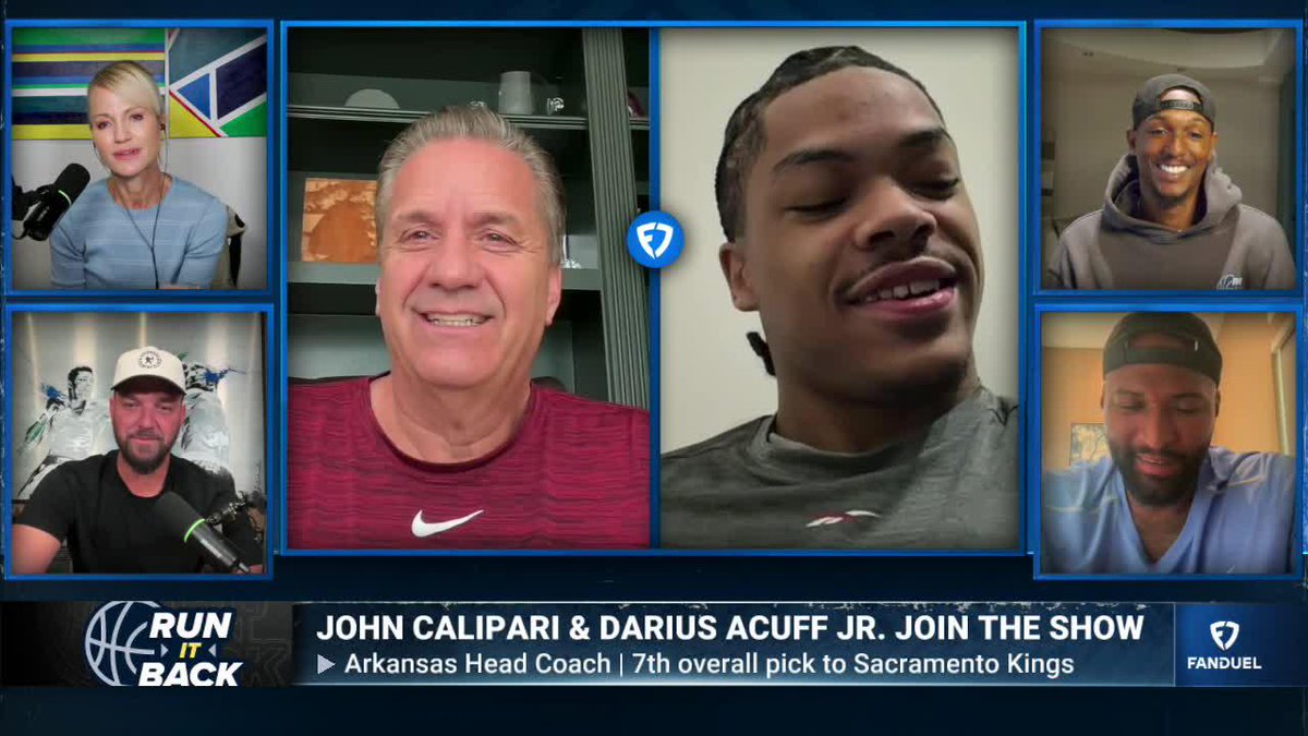Coach Cal has a bone to pick with former Arkansas Razorback, Darius Acuff Jr. 🤣 "In the NBA Draft Combine, he was the fastest player. Why the sh*t didn't you run like that for me?" John Calipari | Michelle Beadle | DeMarcus Cousins | Chandler Parsons | Lou Williams