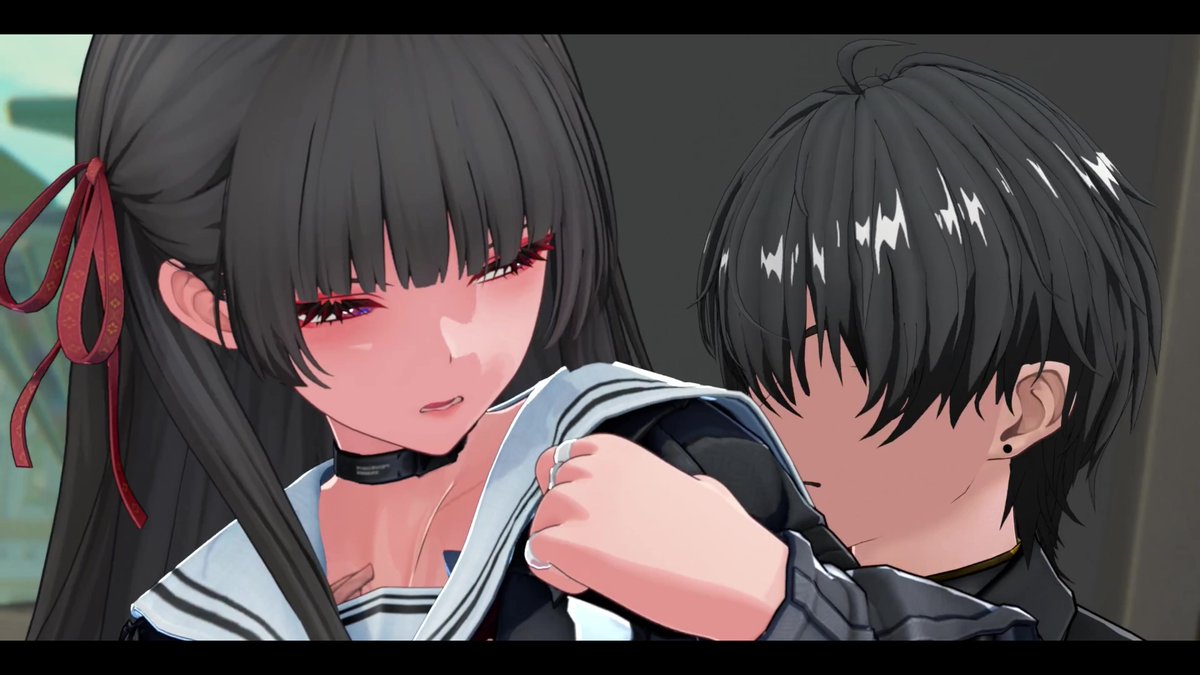 Chisa is having hot sex with you in class 🖤 #WutheringWaves #Wuwa