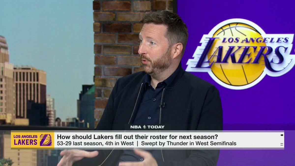 "[Luka Doncic's] feedback to Lakers front office ... was 'get me an A-List center.' ... There's so much work to be done with this roster." —Dave McMenamin on what could be next for the Lakers 👀