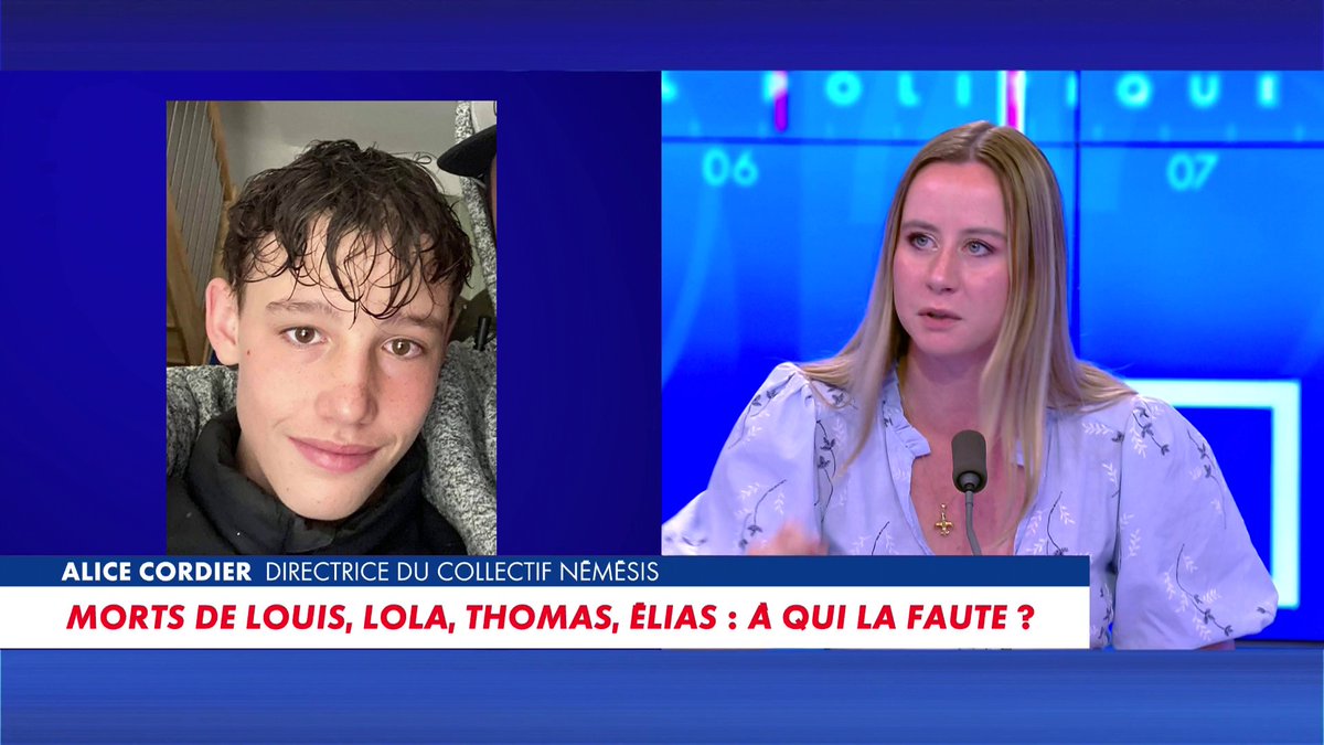 Alors que les violences chez les jeunes se multiplient, Alice Cordier, directrice du collectif Némésis, affirme : «Il y aura une population qui va vouloir faire justice par elle-même», dans #100politique Toute l'info est à retrouver sur