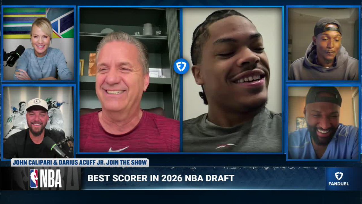 "In the league, our kids have made over $6B." 🤯💰 John Calipari can't say Darius Acuff is the best scorer he's ever coached... but he's in the same class as Boogie Cousins, Bam Adebayo, Devin Booker, Tyrese Maxey, John Wall & Derrick Rose 💯 Michelle Beadle | DeMarcus Cousins
