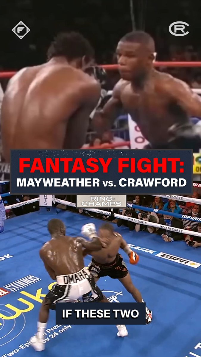 Mayweather 🆚 Crawford — both at 38 years old… who you got? 🤔 Floyd at 38 was still ELITE defensively — but he had never seen anyone as crafty and cerebral as Terence Crawford 👀🤷‍♂️ Full episode out NOW on the RING CHAMPS YouTube!