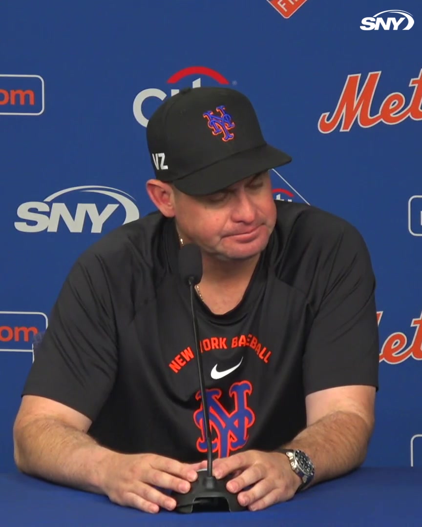 Carlos Mendoza reflects on the David Peterson trade: "I had a really good relationship with him...we've been together since I took the job. It got to a point where we needed the flexibility on the roster."