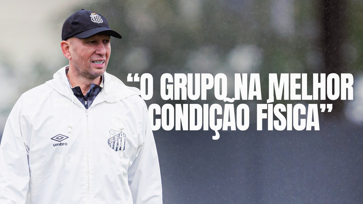Com foco na preparação física, o Peixão treinou em dois períodos nesta quinta-feira! ⚪⚫
