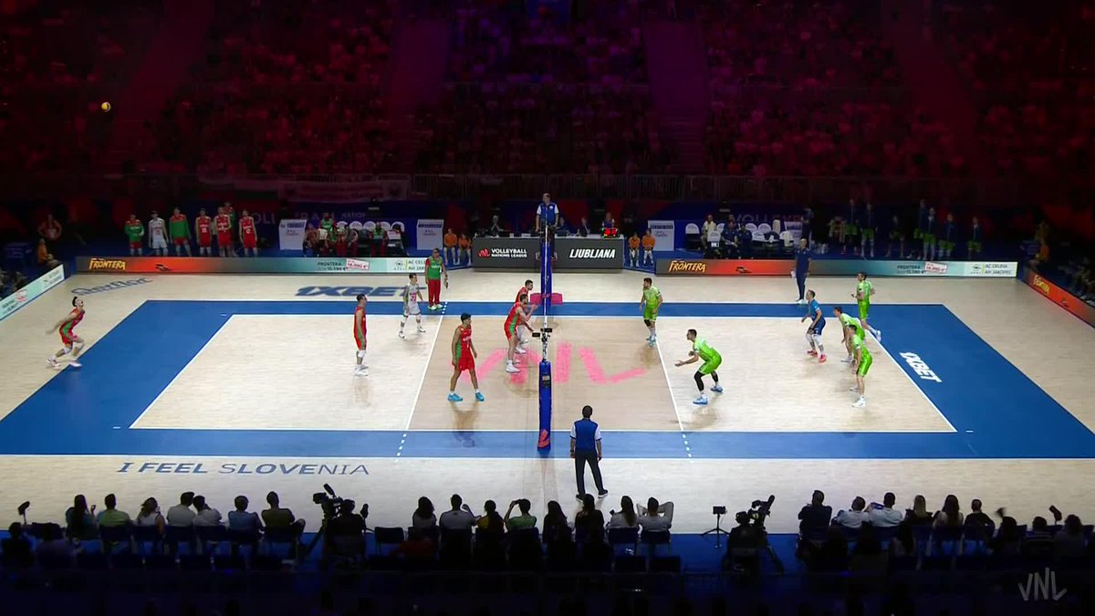 #VNL2026 THE BROTHER COMBO IS BROKEN 🎮 One brother puts the pressure on from the service line. The other cashes in at the net. The Nikolovs at their deadly best. 🇧🇬⚡ 🏐 #VNL #BePartOfTheGame #Volleyball