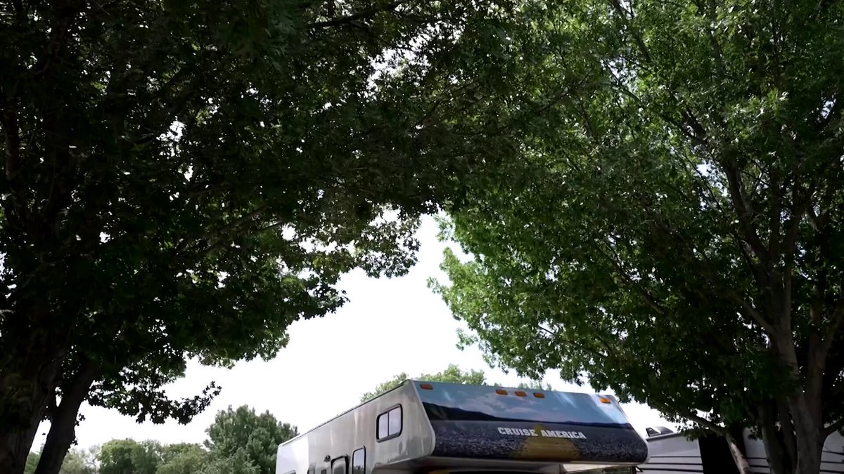 Some World Cup fans are swapping luxury suites for budget-friendly camper vans in Texas as campground operators report a surge in bookings