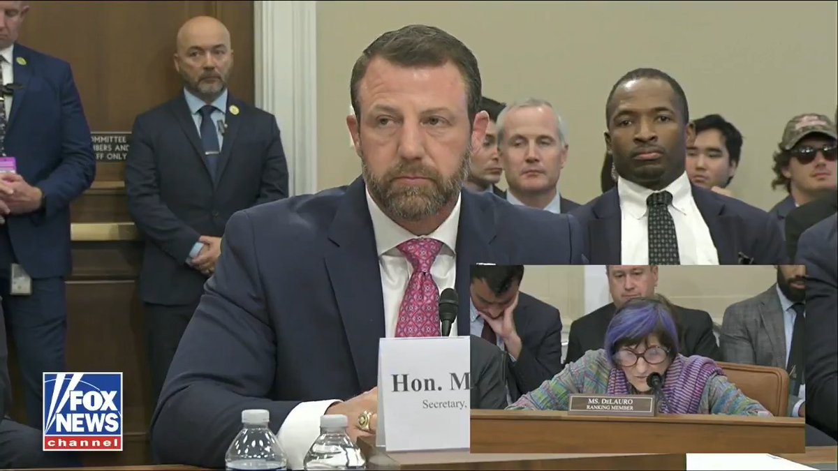 This is bloody epic! We need more of this. DHS Secretary Mullin: "450,000 kids were lost by the Biden administration. You didn't say a word about that"