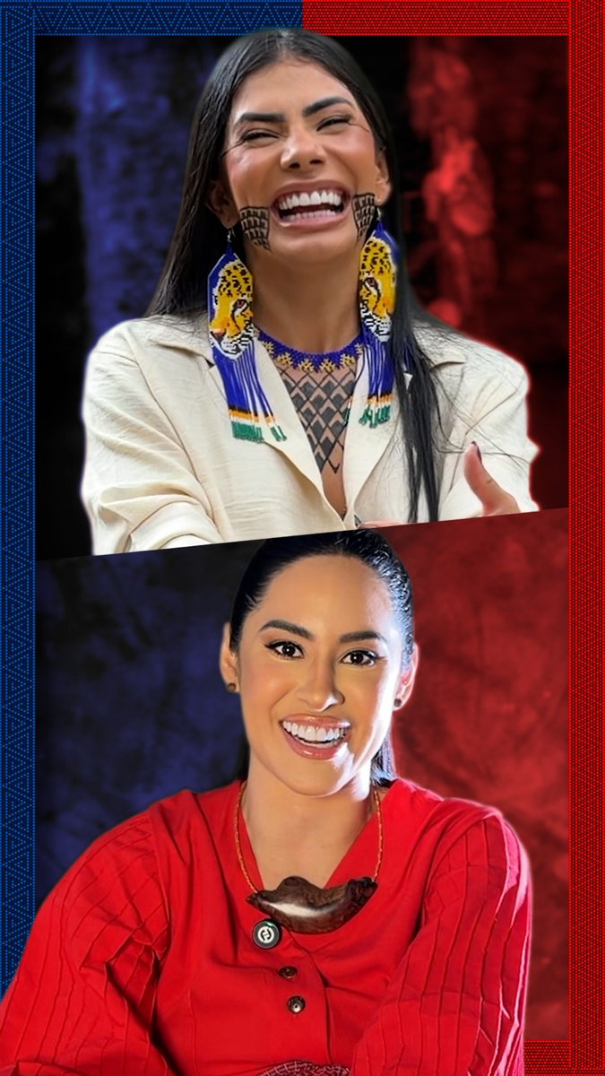Vestir vermelho ou azul é uma questão levada a sério pela galera dos bois, tá? E nesta sexta chegam os últimos dois episódios de #Cunhãs - Além de Parintins 🔴🔵