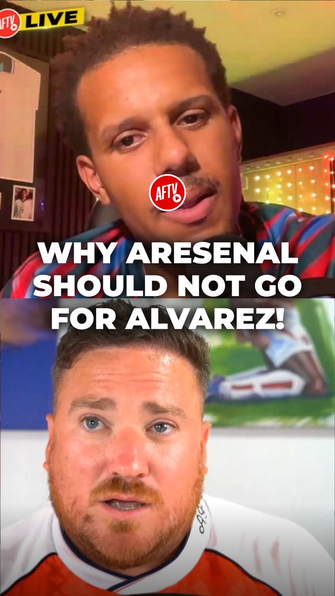 Julian Alvarez has fallen in love with Barcelona - so why would Arsenal go for him? 🤷 #AFTVLive